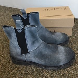 Bed Stu Suede Ankle Boots